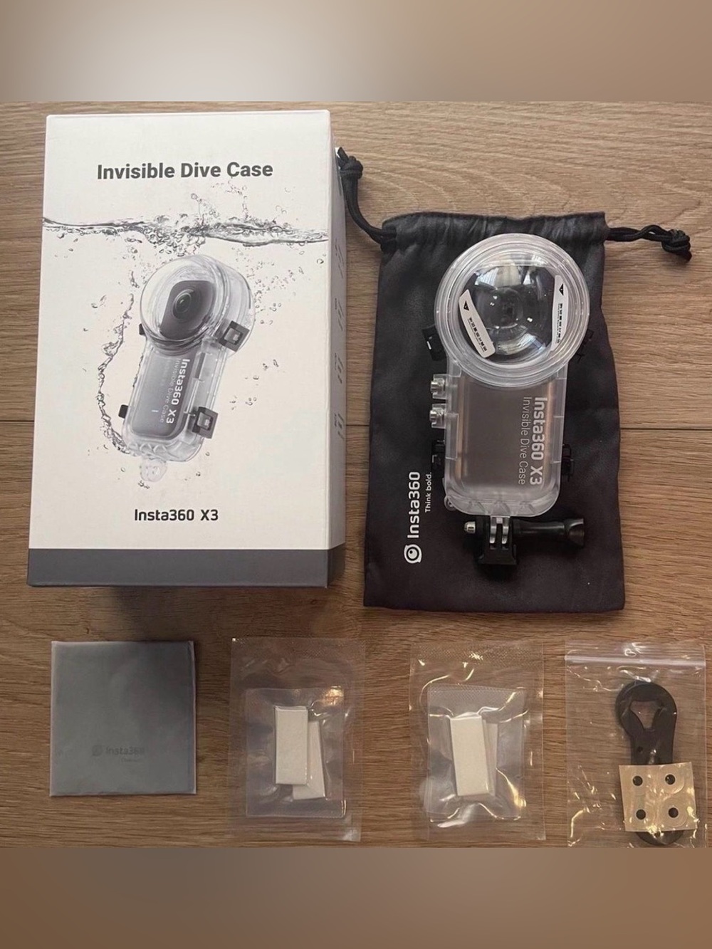 X3 Invisible Dive Case – Clear Waterproof Housing
